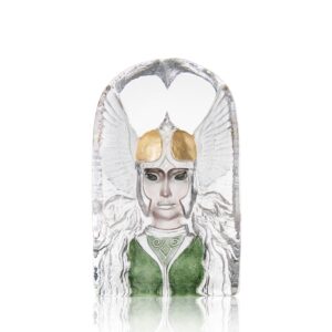 Maleras Valkyria glass sculpture