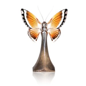 Maleras glass and iron sculpture Ready to Fly