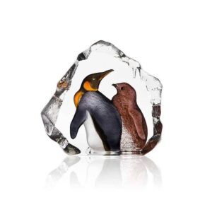 King penguin and baby