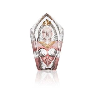 Maleras Freya Wiking glass sculpture designed by Mats Jonasson