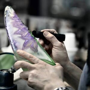 Maleras Orchid purple from Floral fantasy collection