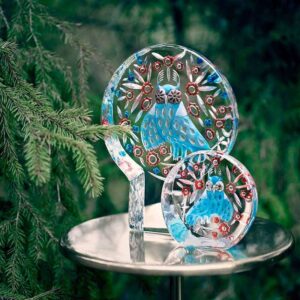 Owl - TALES FROM WILDERNESS crystal sculpture