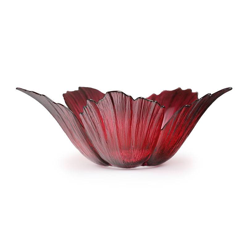 Maleras glass Fleur bowl